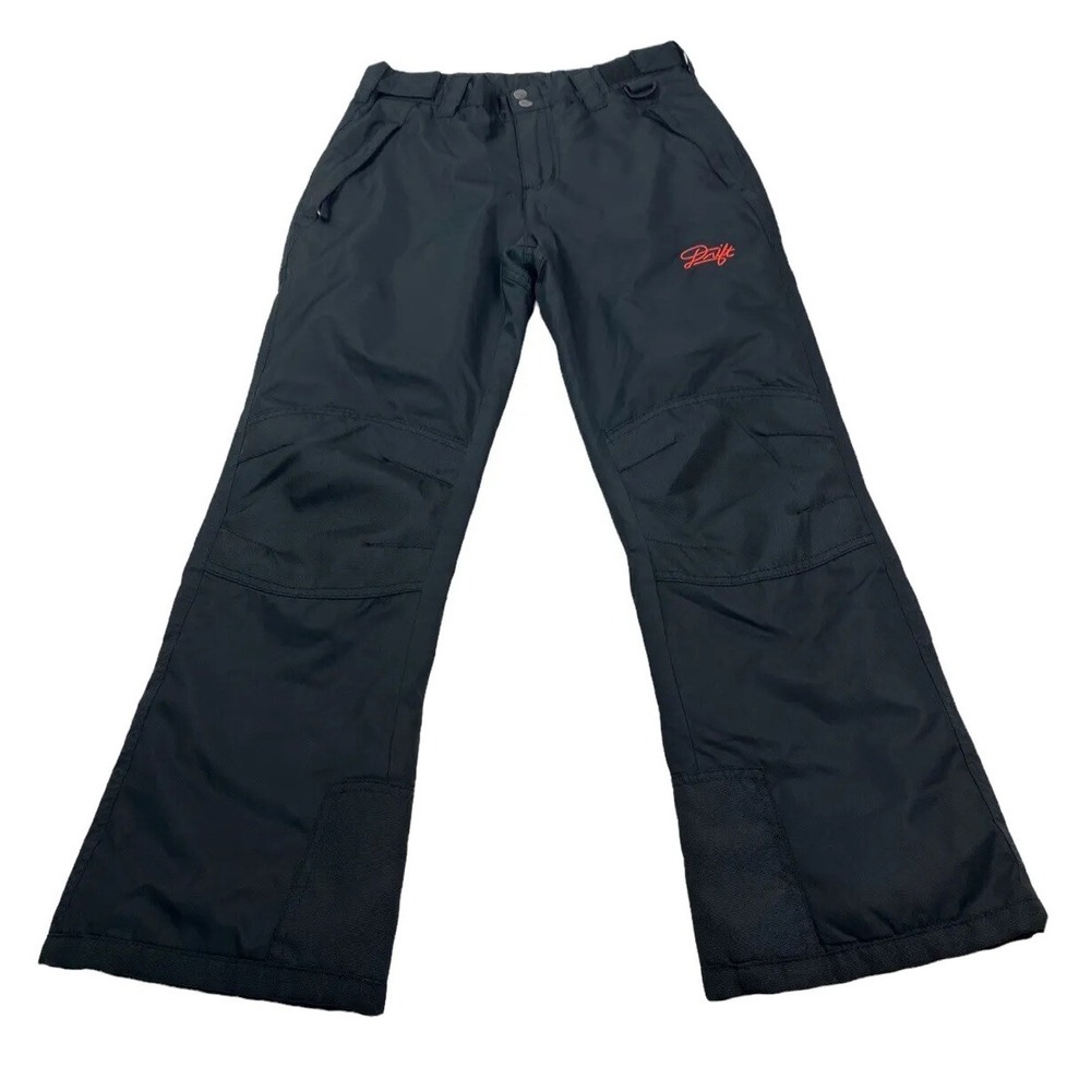 Drift Insulated Ski Snow Pants‎ Size Medium Black  Girl's Snowboard - Ski